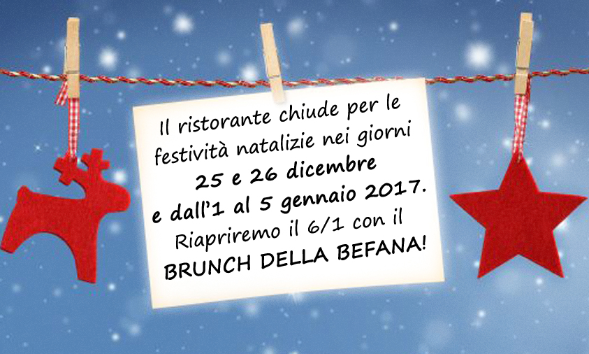 chiusura natale 2016